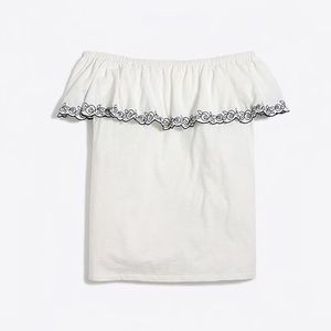 NWT Host Pick, J Crew off the shoulder top